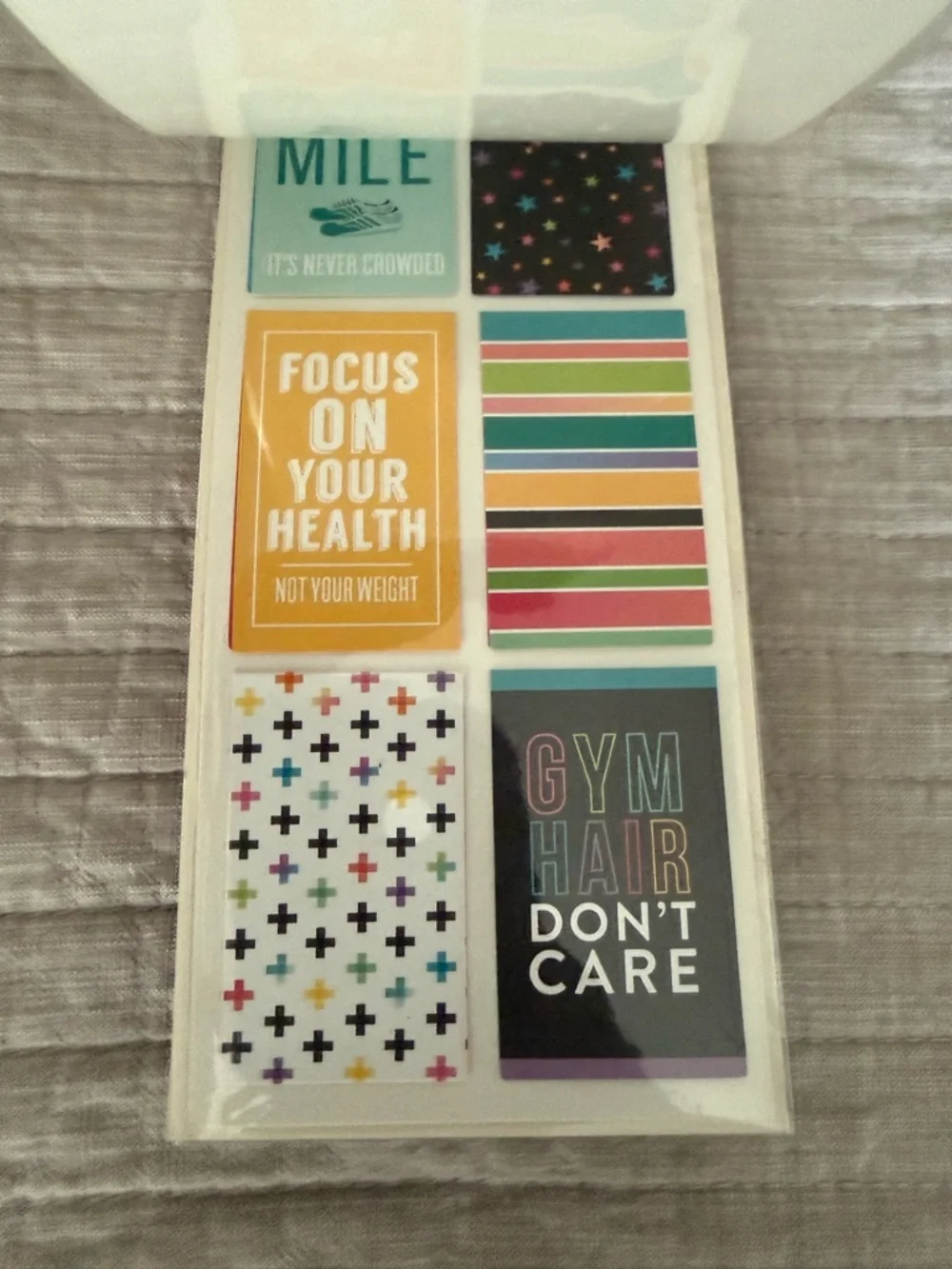 The Happy Planner Motivational Journaling Stickers - Multicolor